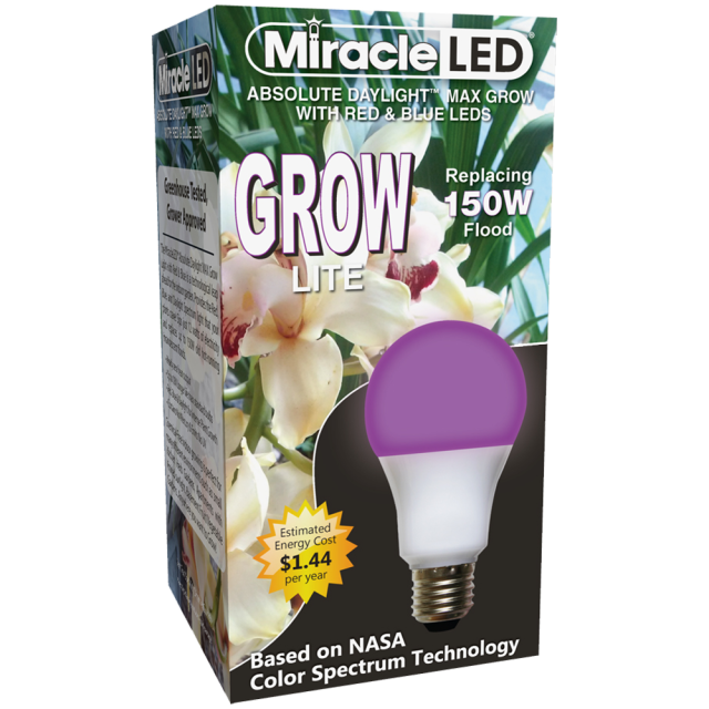 Color Spectrum 12W LED Grow Bulbs - Absolute daylight growth with red and blue LEDs