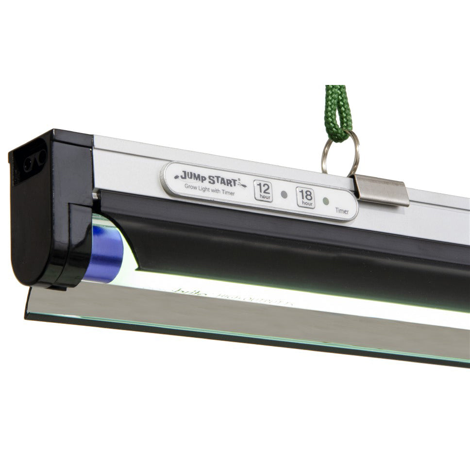 Jump Start 4 ft T-5 Light Fixture with Timer image displayed on a white background