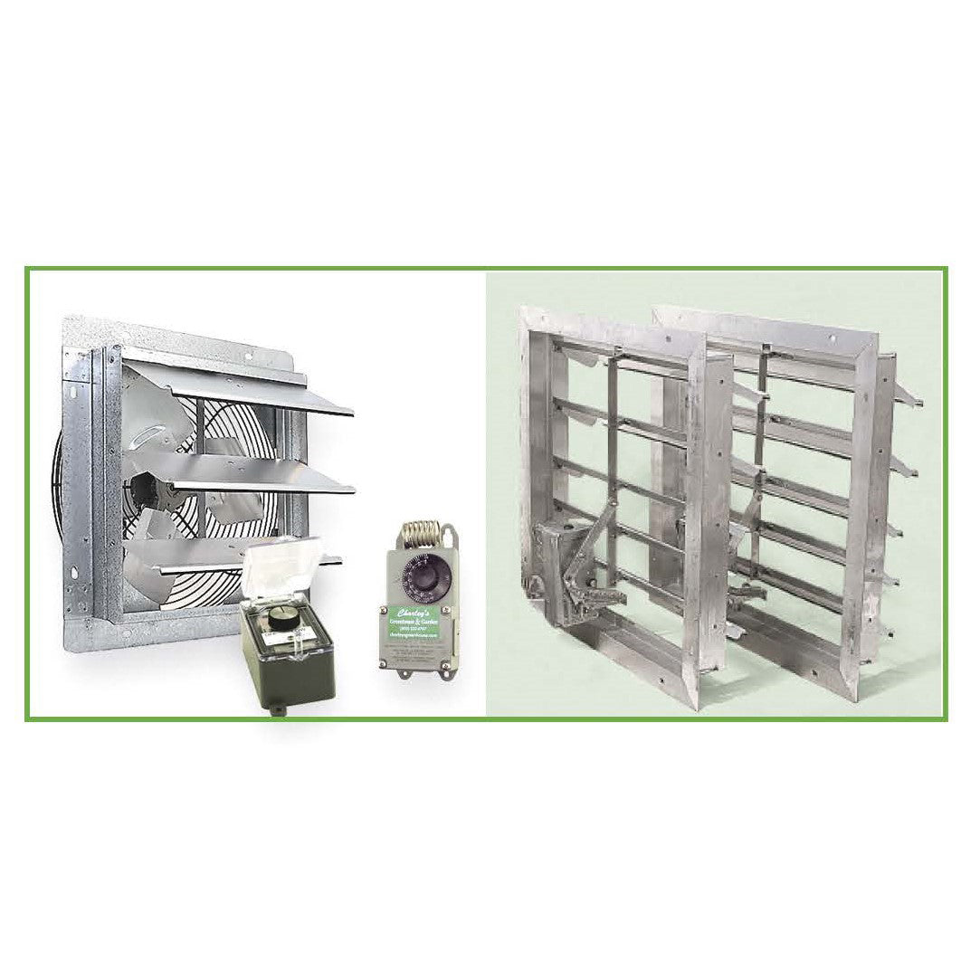 Powered Ventilation System - Product Image with all the various parts