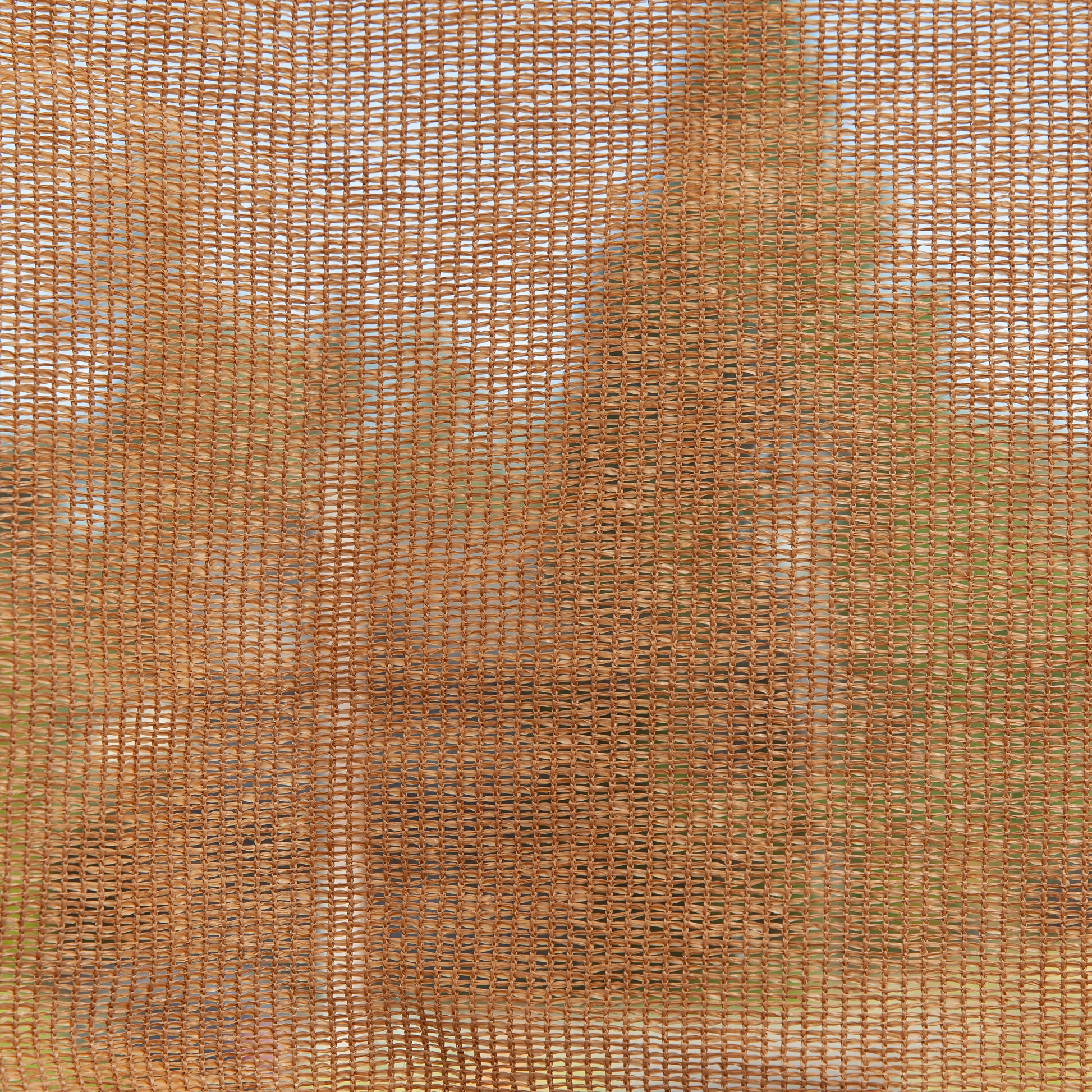 Knitted Shade Panel 65% Tan Weave Detail