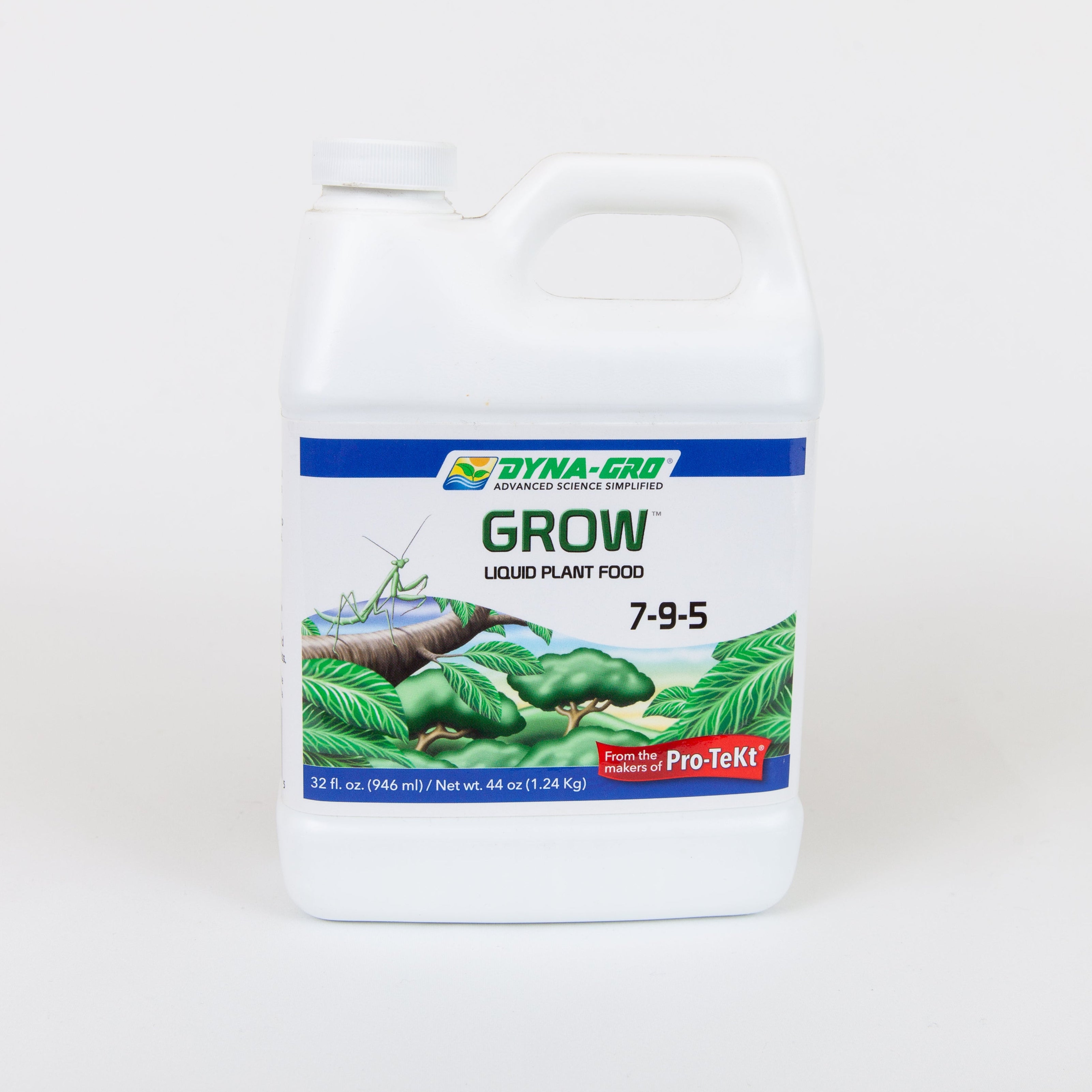 is liquid plant food fertilizer Dyna-Gro Liquid Grow 7-9-5: All-Purpose Plant Fertilizer
