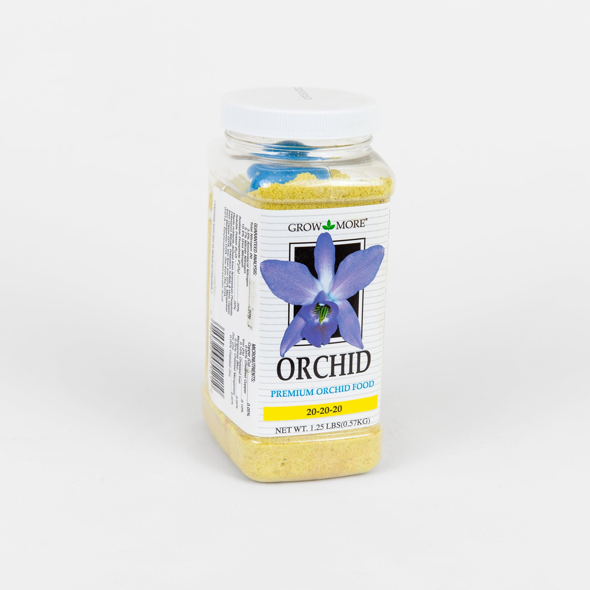 Grow More Premium Orchid Fertilizer 20-20-20 - Charley's Greenhouse & Garden