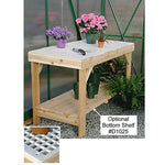 Charley's Cedar Grid-Top Bench Kit - Charley's Greenhouse & Garden