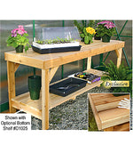 Charley's All Cedar Wood Bench Kit - Charley's Greenhouse & Garden
