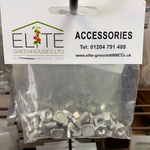 Elite Greenhouse Square Head Nuts & Bolts - Charley's Greenhouse & Garden