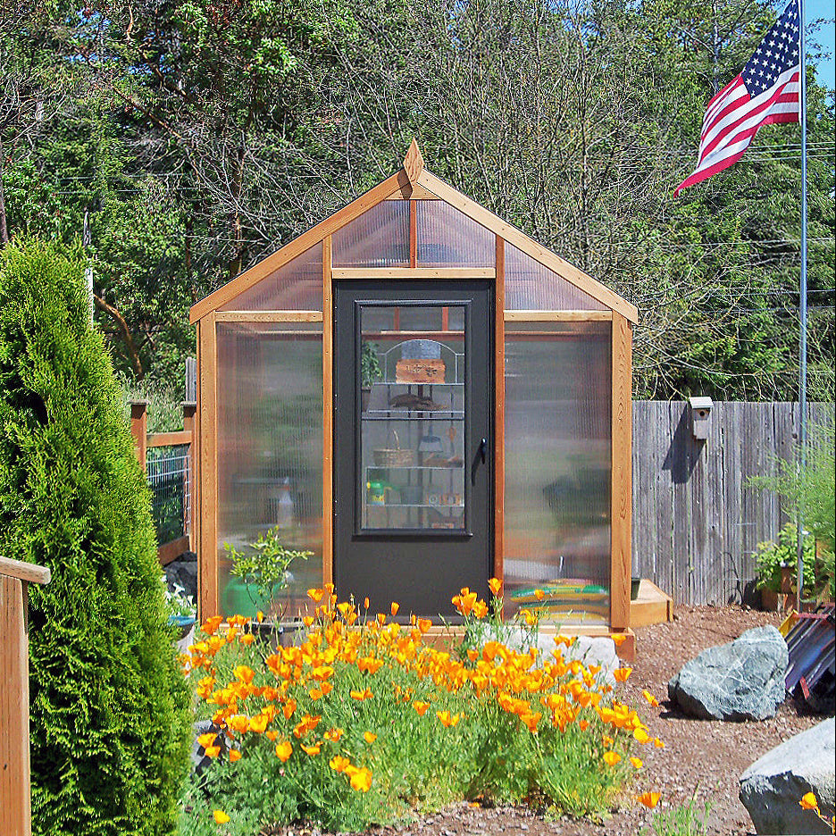 Charley's Woodland Cedar Greenhouse - Charley's Greenhouse & Garden