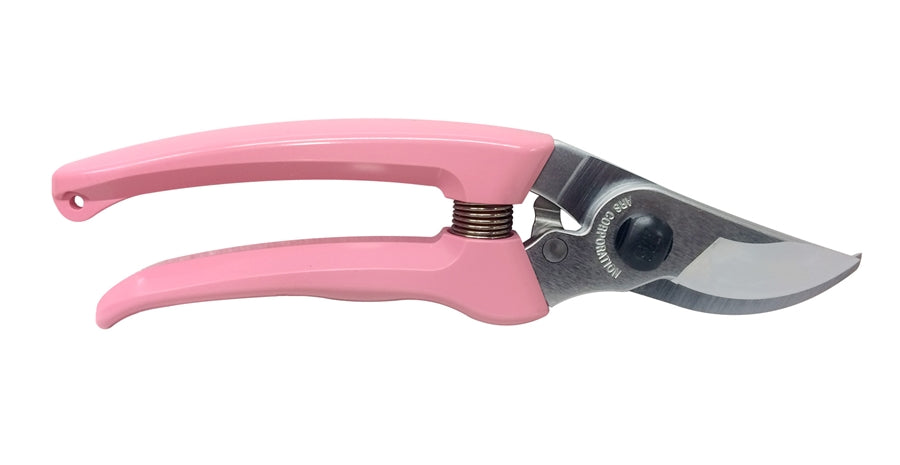 ARS 130DX Bypass Pruner - Pink Pruning shears against a white background