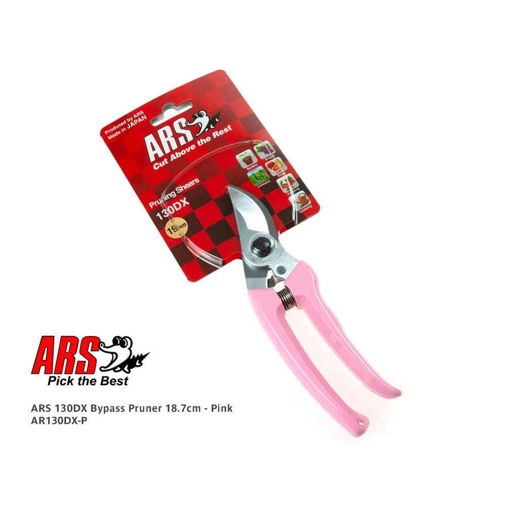 ARS 130DX Bypass Pruner -Pink Pruning Shears in original packaging