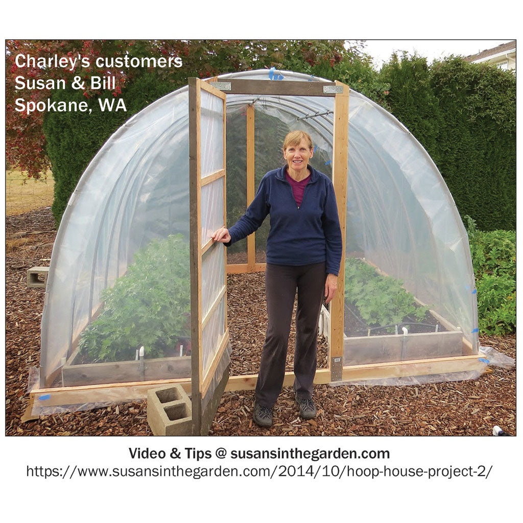 Greenhouse Poly Cover, 6 mil UVI - Charley's Greenhouse & Garden