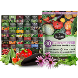 Home Garden Heirloom Seed Packet Collection
