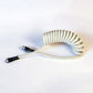 Coiled Garden Hose – 3/8” ID: image of the white coiled garden hose 