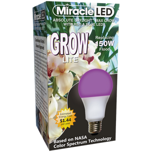 Color Spectrum 12W LED Grow Bulbs - Absolute daylight growth with red and blue LEDs