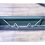 Elite English Wire Spring Glazing Clips: close up of the product being used