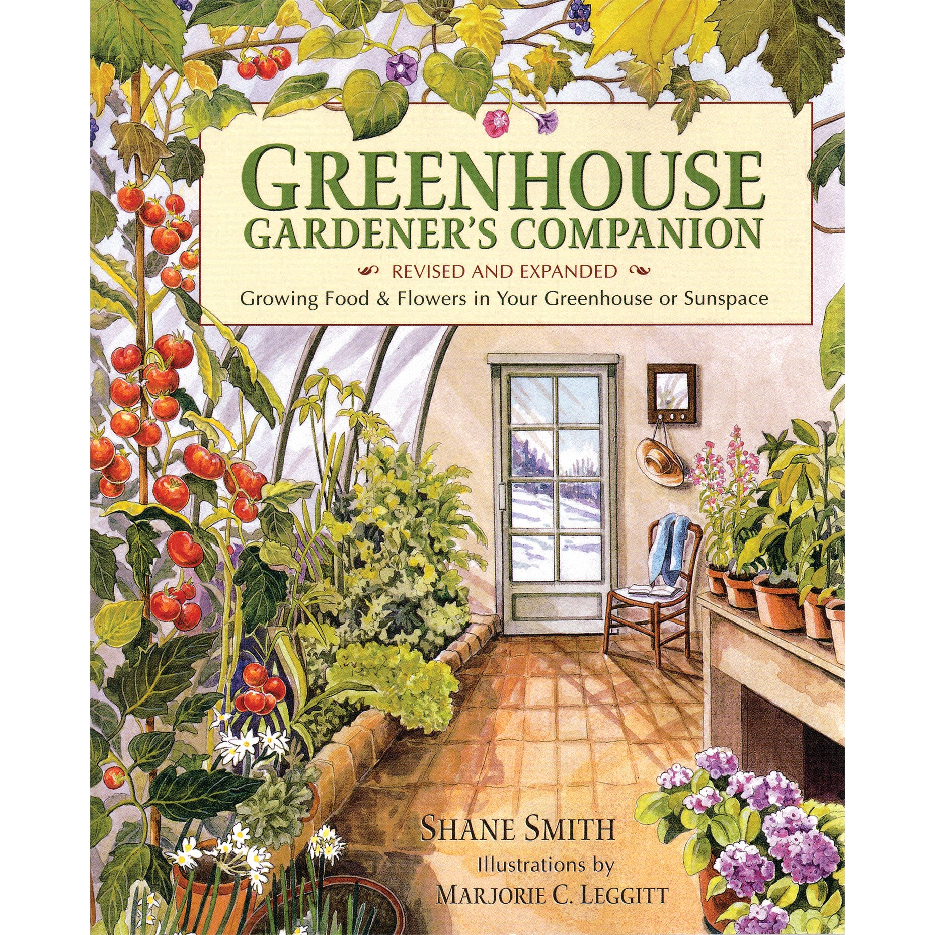 Greenhouse Gardener's Companion by Shane Smith - Front cover of the book
