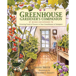 Greenhouse Gardener's Companion by Shane Smith - Front cover of the book