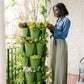 5 Tier GreenStalk Garden Original Vertical Planter - Basket Weave Texture