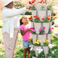 5 Tier GreenStalk Garden Original Vertical Planter - Basket Weave Texture
