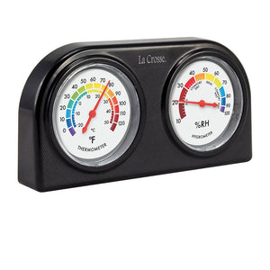 Side view of the Indoor Temperature and Humidity Gauge