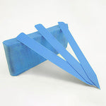 Light Blue Plant Labels on a white background