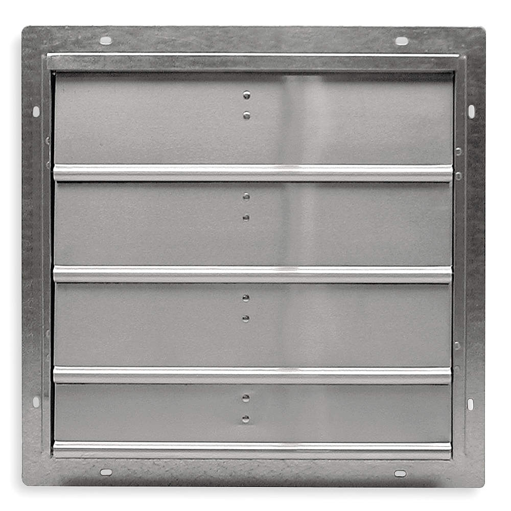 Shutter Closures Mill Finish Economy Aluminum Shutters