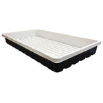 Mondi Black & White 10 x 20 Propagation Tray, No Holes - Charley's Greenhouse & Garden