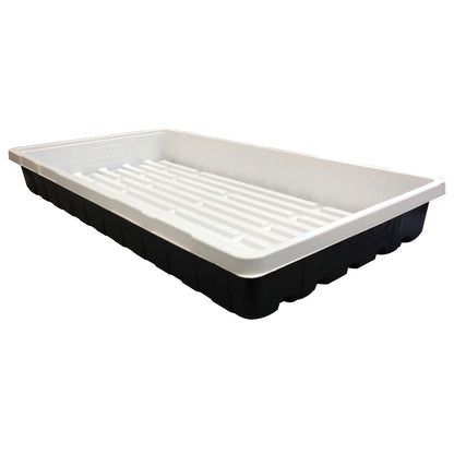 Mondi Black & White 10 x 20 Propagation Tray, No Holes - Charley's Greenhouse & Garden
