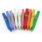 Ten different colors of Plant Labels shown on a white background