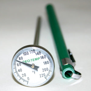 Pocket Soil Thermometer with holder