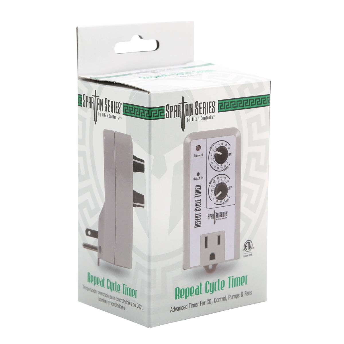 Short Range Mist Timer product in its original packaging