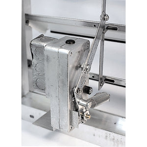 Shutter Motor for C3212 Heavy-Duty Shutter - image of the product installed