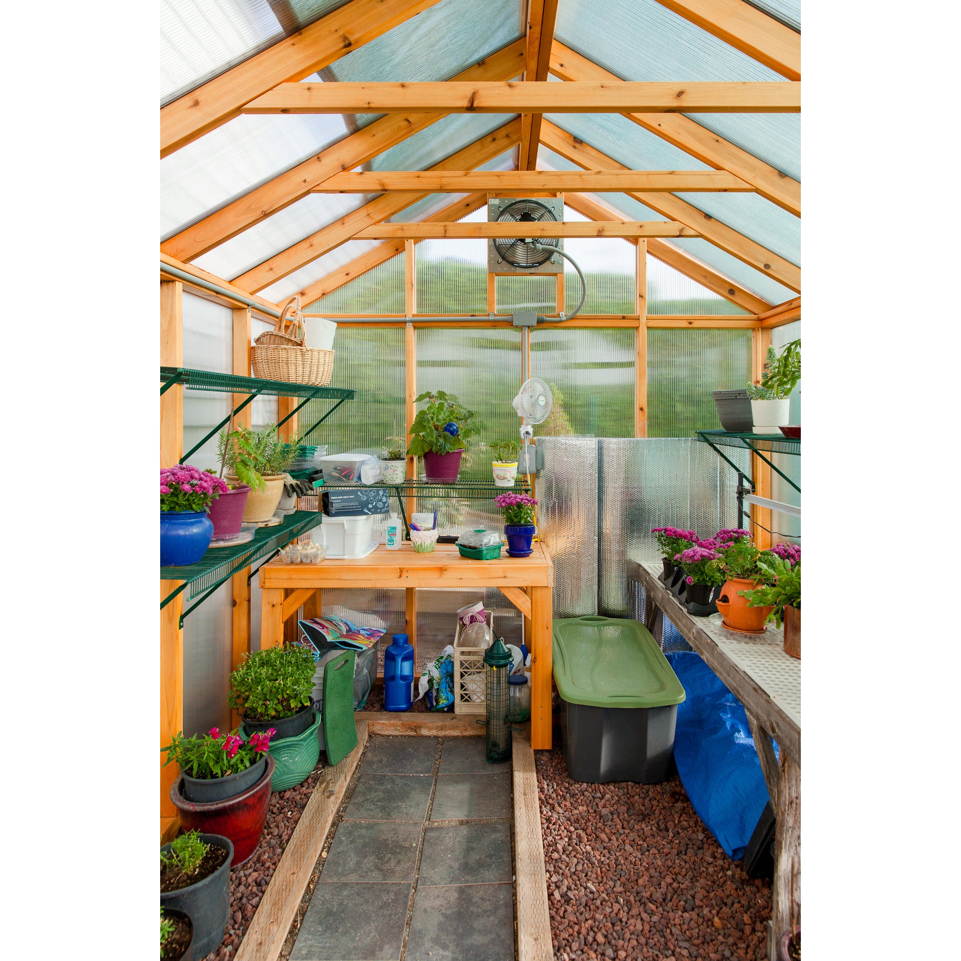 Charley's Woodland Cedar Greenhouse
