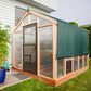 Charley's Woodland Cedar Greenhouse - Charley's Greenhouse & Garden