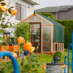 Charley's Woodland Cedar Greenhouse - Charley's Greenhouse & Garden
