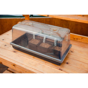 Mondi 7" Mini Greenhouse with Easy Vents - Charley's Greenhouse & Garden