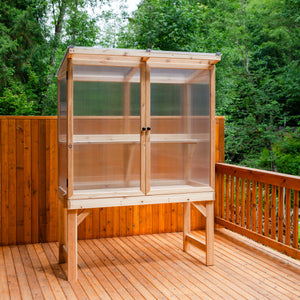 Charley's Victory Upright Cold Frame Bench