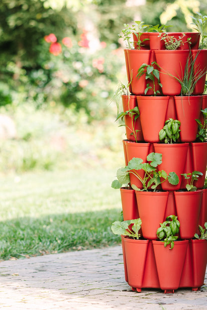5 Tier GreenStalk Garden Original Vertical Planter - Basic Texture