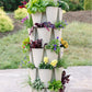 5 Tier GreenStalk Garden Original Vertical Planter - Basket Weave Texture