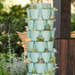 7 Tier GreenStalk Garden Leaf Vertical Planter - Basket Weave Texture