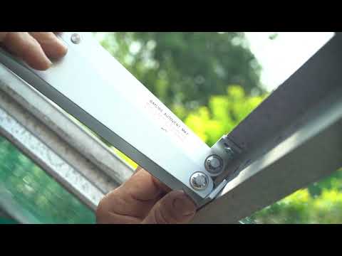 A video demonstrating how to install the Bayliss MK 7 Auto vent on your greenhouse.