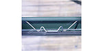 Elite English Wire Spring Glazing Clips: close up of the product being used