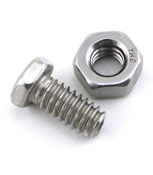 Stainless Steel 10mm Bolts & Nuts, 10 pk