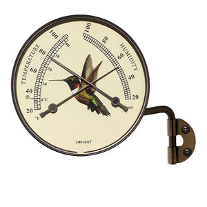 Outdoor Hummingbird Comfort meter against a white background