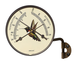Outdoor Hummingbird Comfort meter against a white background