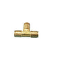 Professional Misting System - 3-Way Slip-Lok Tee - image of the brass product