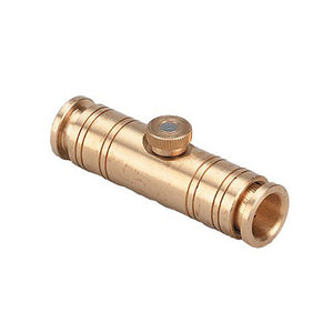Professional Misting System Slip-Lok Fitting with Nozzle - image of the brass product