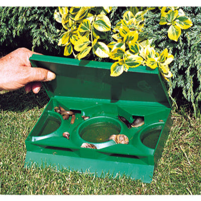 Slug X: Fast-Acting Slug and Snail Trap - Up to 50 Slugs Overnight!